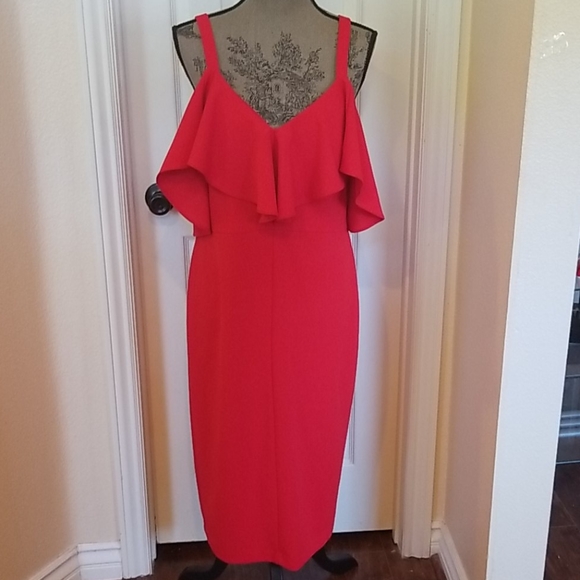 Boho Off the shoulder V-neck Dress - Picture 2 of 6